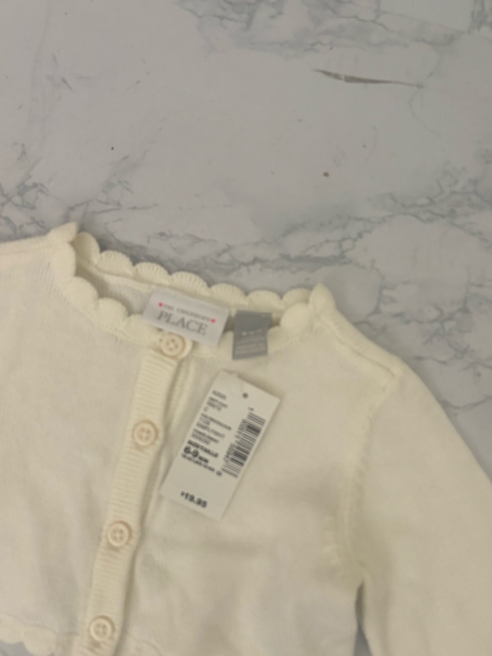 Carter's Girls Jacket Hoodie Light Pink Zip Up Soft Ruffle Jacket 3M Lot Of 5 - Picture 5 of 7